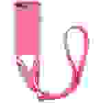 Vivanco Necklace Smartphone-Kette Apple iPhone 7, iPhone 8, iPhone SE (2. Generation) Pink Induktives Laden
