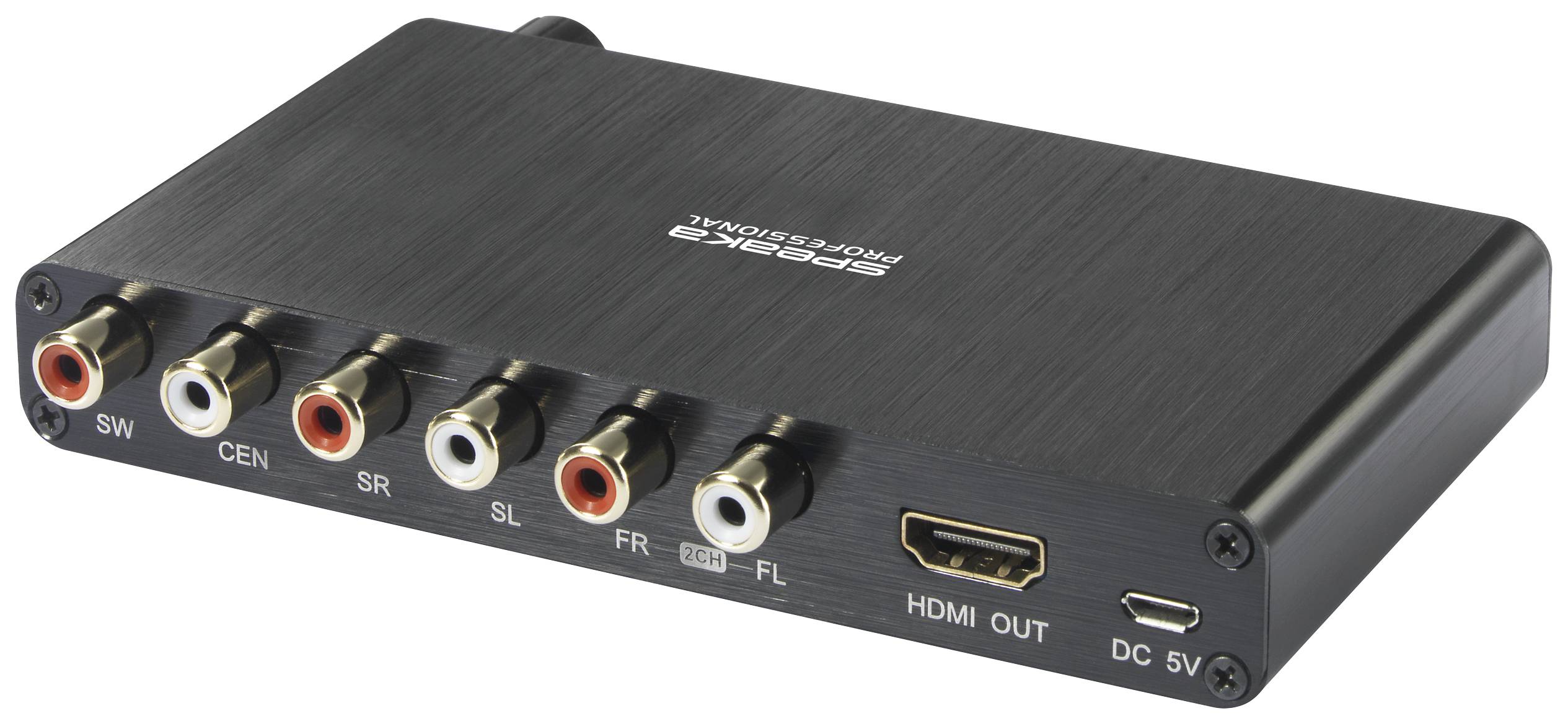 SpeaKa Professional Audio Extraktor [HDMI - Cinch] 3840 x 2160 Pixel, 4096 x 2160 Pixel