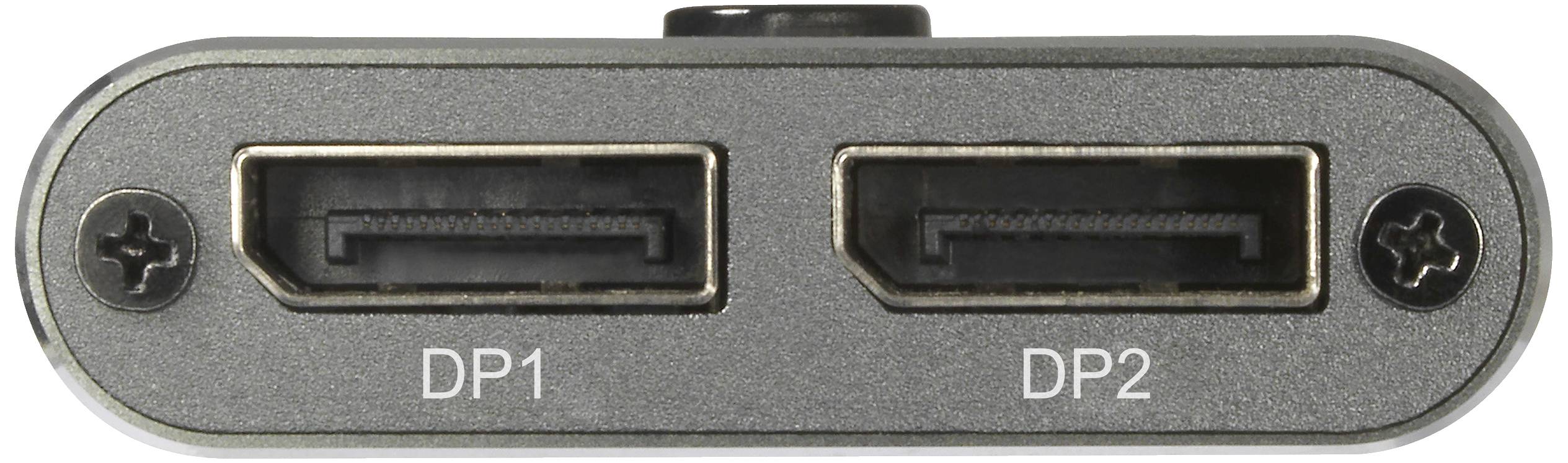 SpeaKa Professional SP-BDS-250 2 Port DisplayPort-Switch UHD 8K @ 60 Hz, UHD 4K @ 120Hz