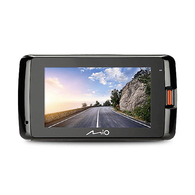 MIO MiVue 798 Dual Pro Dashcam mit GPS Blickwinkel horizontal max.=145° Display