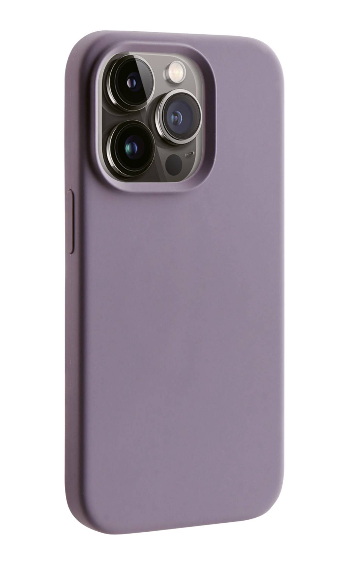 Vivanco Mag Hype Backcover Apple iPhone 14 Pro Violett Induktives Laden, Stoßfest MHCVVIPH14PV