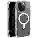 Vivanco Mag Steady Coque arrière Apple iPhone 14 Pro transparent chargement par induction, résistant aux chocs