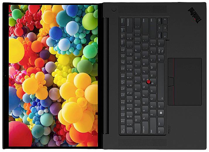 Lenovo Workstation Notebook ThinkPad P1 Gen5 40.6 cm (16 Zoll) WQUXGA Intel® Core™ i7 i7-12800H 32 GB RAM 1 TB SSD Deutsch, QWERTZ Schwarz