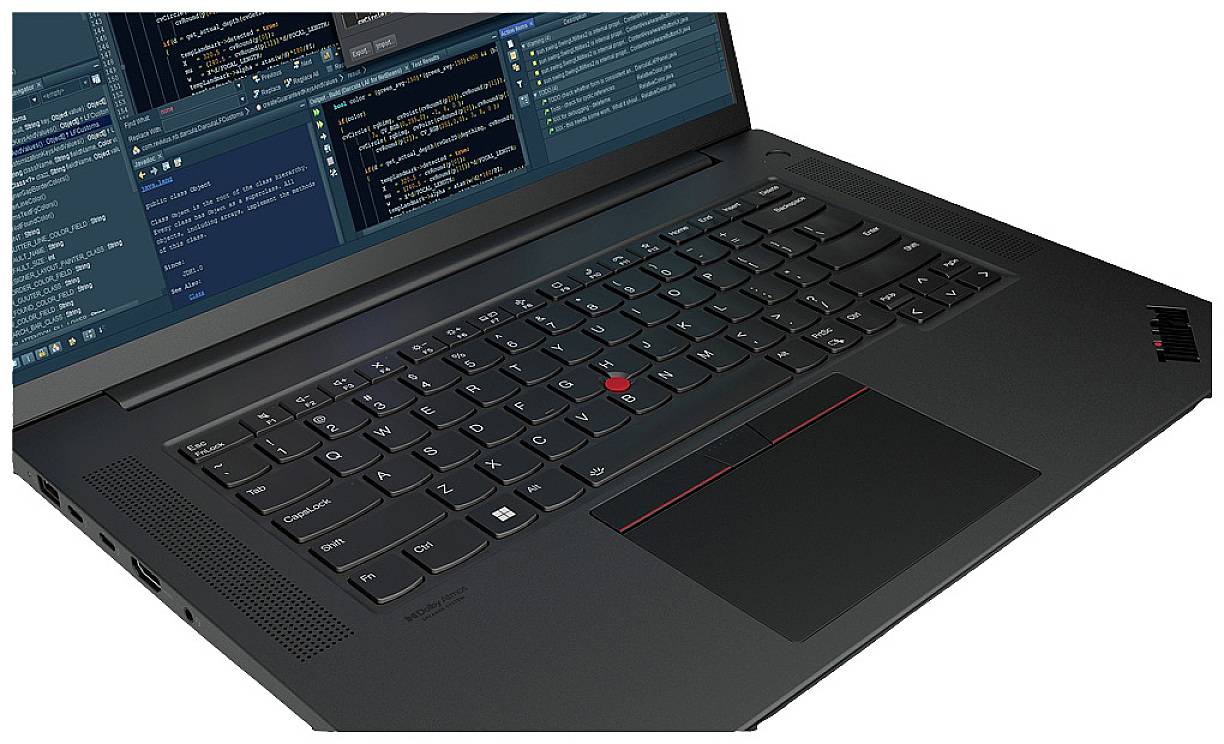 Lenovo Workstation Notebook ThinkPad P1 Gen5 40.6 cm (16 Zoll) WQUXGA Intel® Core™ i7 i7-12800H 32 GB RAM 1 TB SSD Deutsch, QWERTZ Schwarz