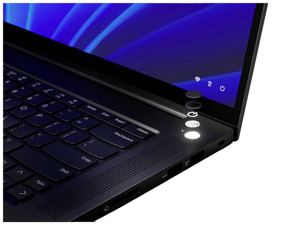 Lenovo Workstation Notebook ThinkPad P1 Gen5 40.6 cm (16 Zoll) WQUXGA Intel® Core™ i7 i7-12800H 32 GB RAM 1 TB SSD Deutsch, QWERTZ Schwarz