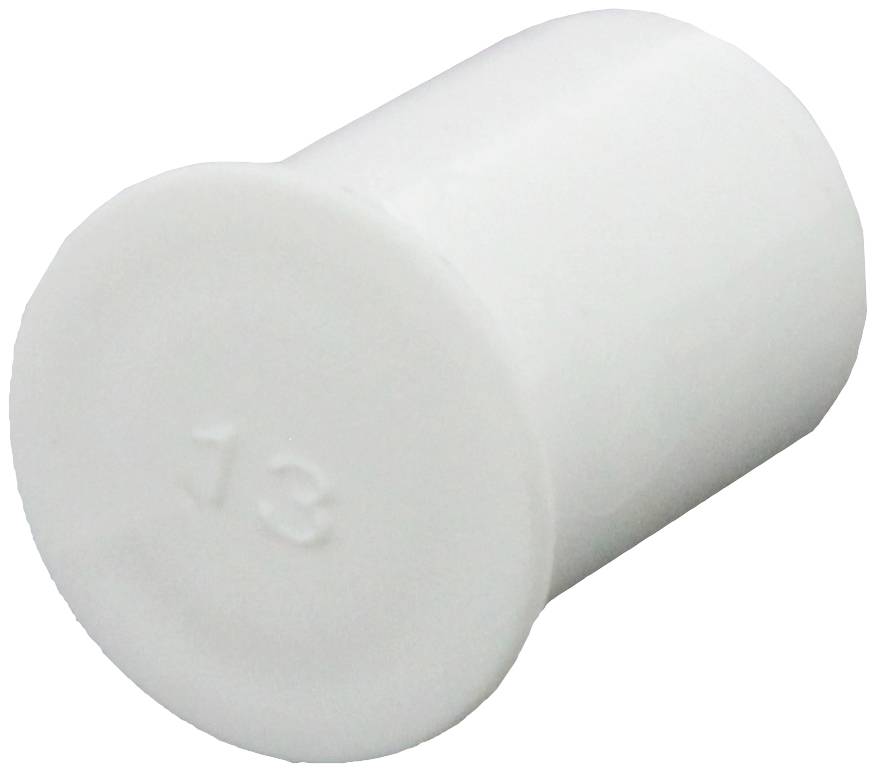 CONTA-CLIP KDS/KES-VS 13 WH Verschlussstopfen Polyamid 6.6 Weiß
