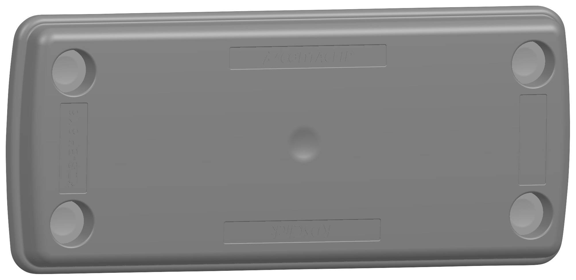 CONTA-CLIP KDS-BP 8/16 BK Blindplatte Polyamid 6.6 Schwarz