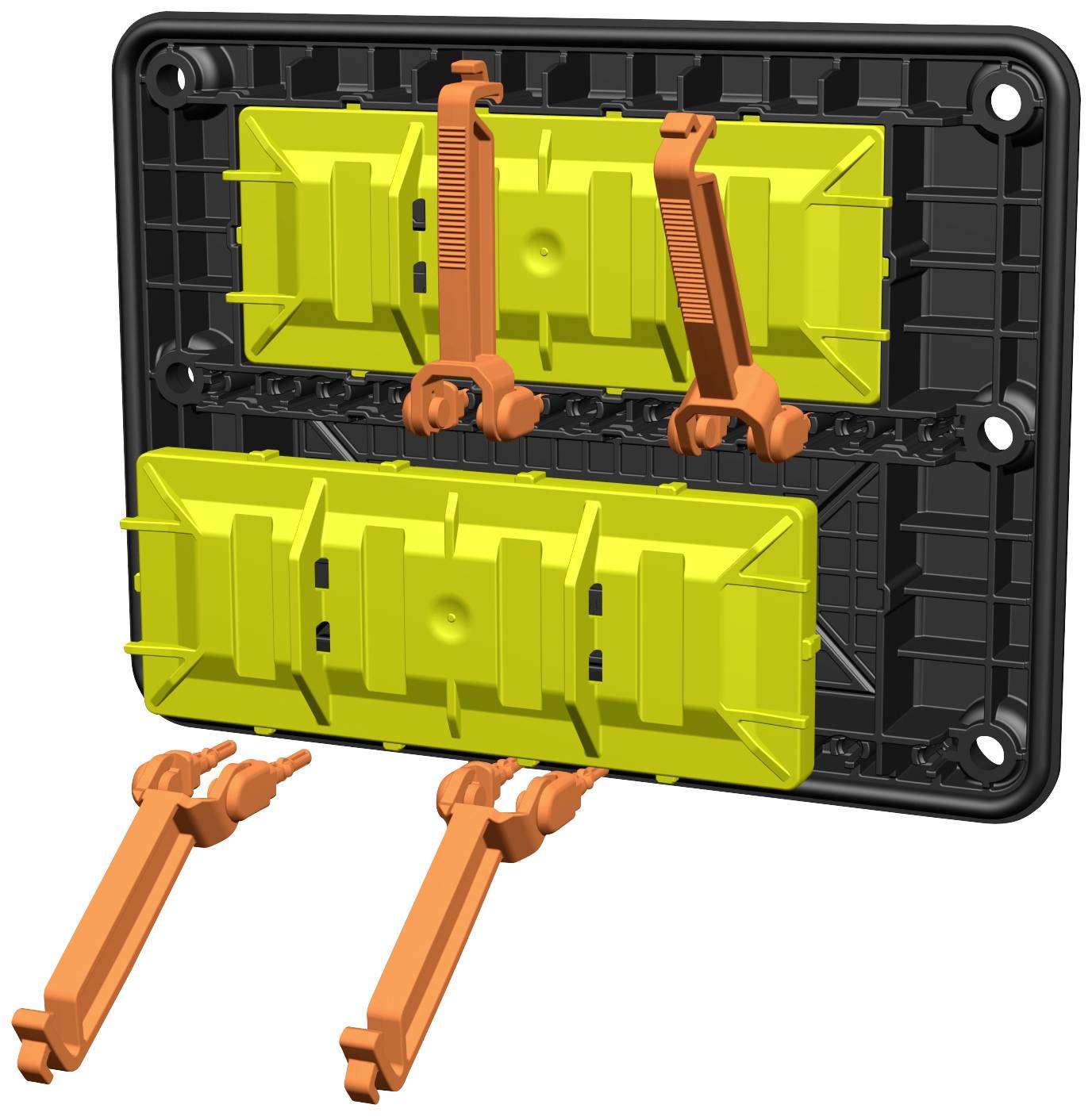 CONTA-CLIP KDS-FP-AD/UL YE Abdeckung Polyamid 6.6 Gelb 1 St.