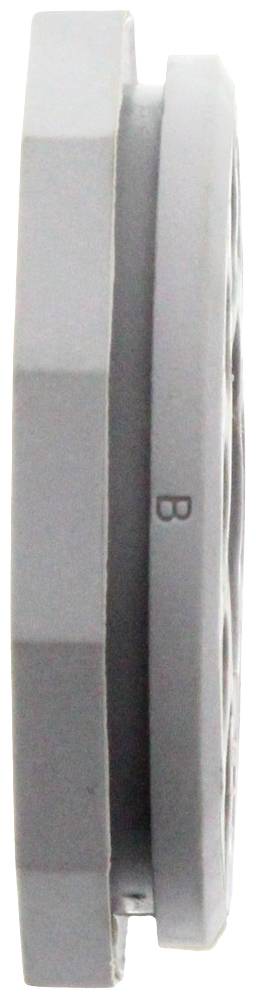 CONTA-CLIP KES-E-R 50/11 B GR Kabeleinführung Plattenstärke (max.) 4mm Thermoplastisches Elastomer Grau