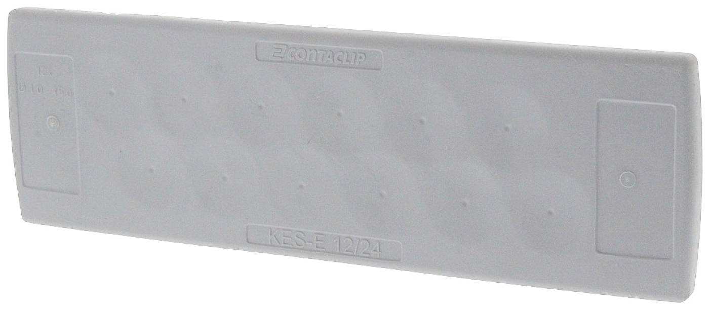 CONTA-CLIP KES-E 12/24A GR Kabeleinführung Plattenstärke (max.) 2.5mm Thermoplastisches Elastomer Grau