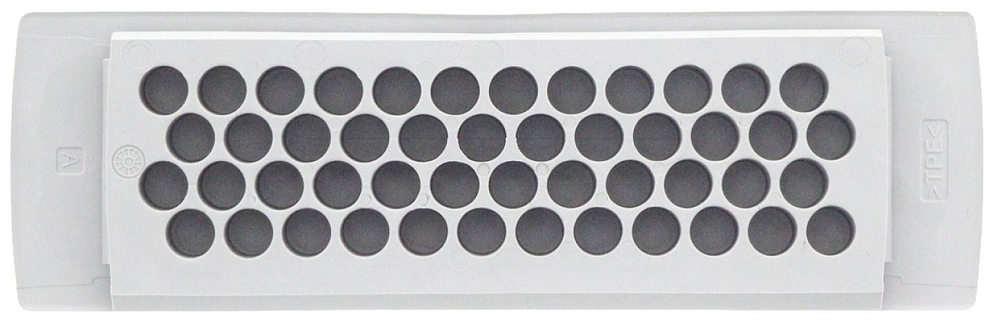 CONTA-CLIP KES-E 48/24A GR Kabeleinführung Plattenstärke (max.) 2.5mm Thermoplastisches Elastomer Grau