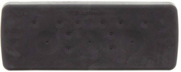 CONTA-CLIP KES-R 13/24 BK Kabeleinführung Plattenstärke (max.) 2mm Polyamid 6.6 Schwarz