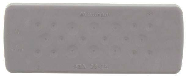 CONTA-CLIP KES-R 20/24 GR Kabeleinführung Plattenstärke (max.) 2mm Polyamid 6.6 Grau