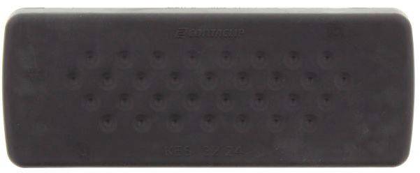 CONTA-CLIP KES-R 32/24 BK Kabeleinführung Plattenstärke (max.) 2mm Polyamid 6.6 Schwarz