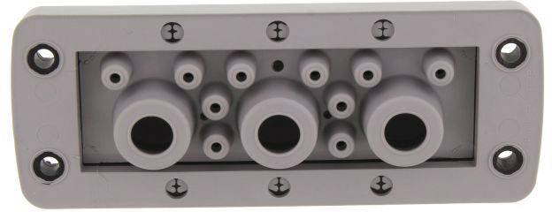 CONTA-CLIP KES 13/24 GR Kabeleinführung Polyamid 6.6 Grau