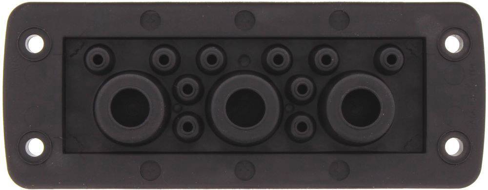 CONTA-CLIP KES 13/24 BK Kabeleinführung Polyamid 6.6 Schwarz