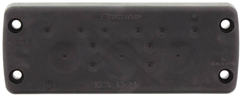 CONTA-CLIP KES 13/24 BK Kabeleinführung Polyamid 6.6 Schwarz