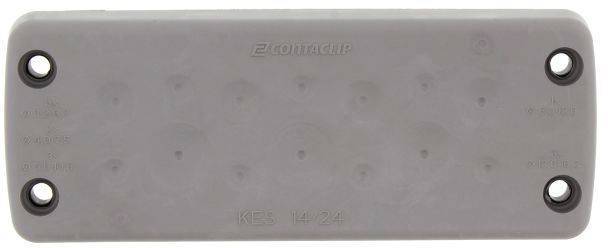 CONTA-CLIP KES 14/24 GR Kabeleinführung Polyamid 6.6 Grau