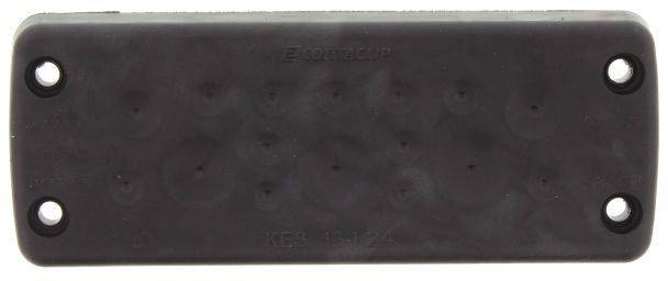 CONTA-CLIP KES 16-1/24 BK Kabeleinführung Polyamid 6.6 Schwarz