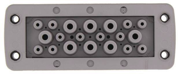 CONTA-CLIP KES 20/24 GR Kabeleinführung Polyamid 6.6 Grau