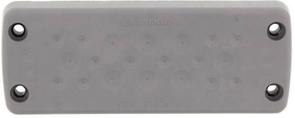 CONTA-CLIP KES 20/24 GR Kabeleinführung Polyamid 6.6 Grau