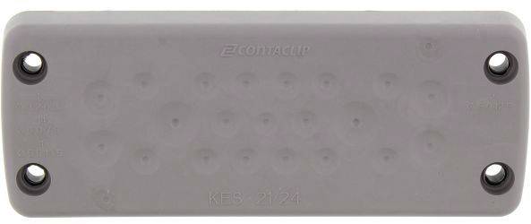 CONTA-CLIP KES 21/24 GR Kabeleinführung Polyamid 6.6 Grau