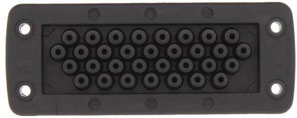 CONTA-CLIP KES 32/24 BK Kabeleinführung Polyamid 6.6 Schwarz