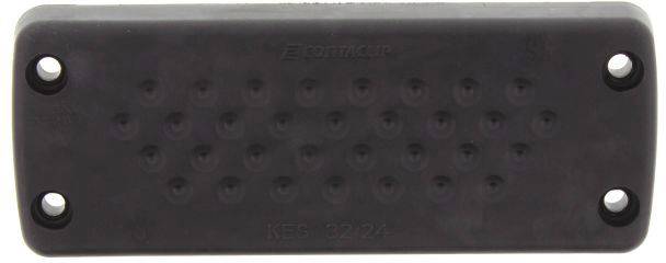 CONTA-CLIP KES 32/24 BK Kabeleinführung Polyamid 6.6 Schwarz