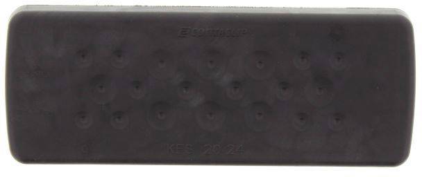 CONTA-CLIP KES-GB 20/24 BK Kabeleinführung Plattenstärke (max.) 2mm Polyamid 6.6 Schwarz