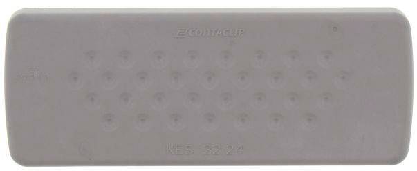 CONTA-CLIP KES-GB 32/24 GR Kabeleinführung Plattenstärke (max.) 2mm Polyamid 6.6 Grau