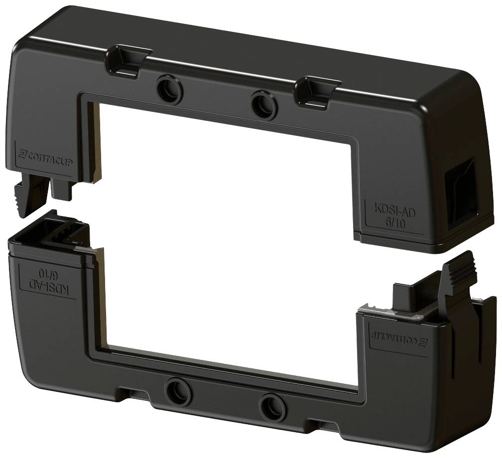CONTA-CLIP KDSI-AD 6/10 BK Abdeckkappe Polyamid 6.6 Schwarz 1 St.