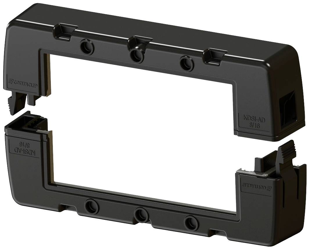CONTA-CLIP KDSI-AD 8/16 BK Abdeckkappe Polyamid 6.6 Schwarz 1 St.