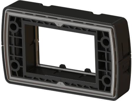 CONTA-CLIP KDSI-SR 6/10 BK Kabeldurchführung Polyamid 6.6 Schwarz 1 St.