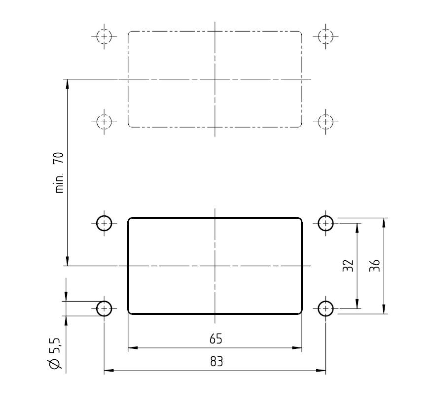 CONTA-CLIP KDSI-SR 6/10 BK Kabeldurchführung Polyamid 6.6 Schwarz 1St.