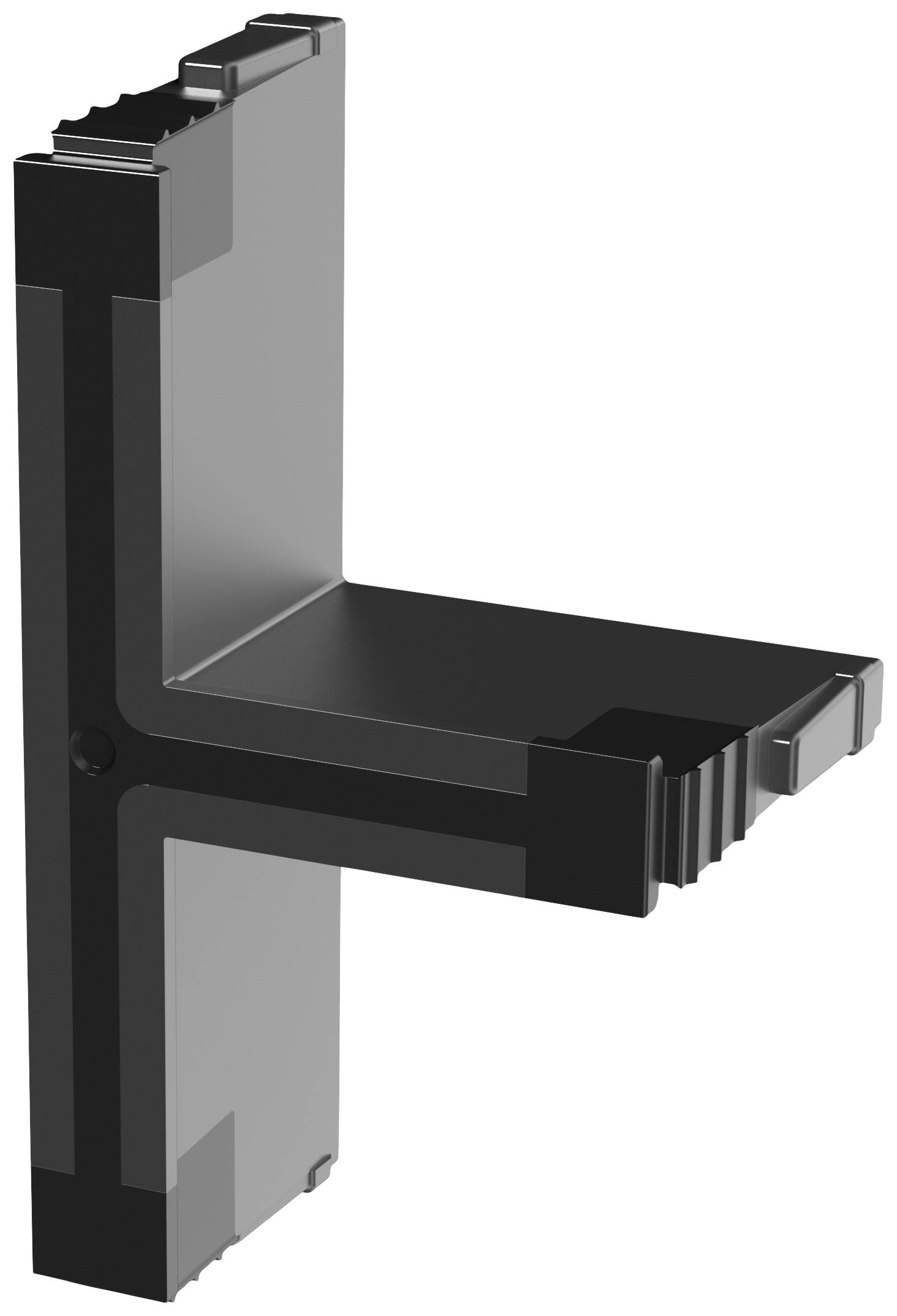 CONTA-CLIP KDS-Inlay 2 BK Kabeldurchführung Polyamid 6.6 Schwarz