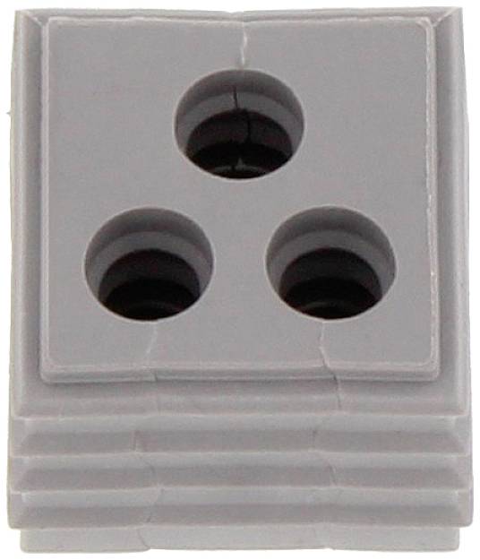 CONTA-CLIP KDS-DE 3X5-6 GR Dichtelement Thermoplastisches Elastomer Grau 10St.