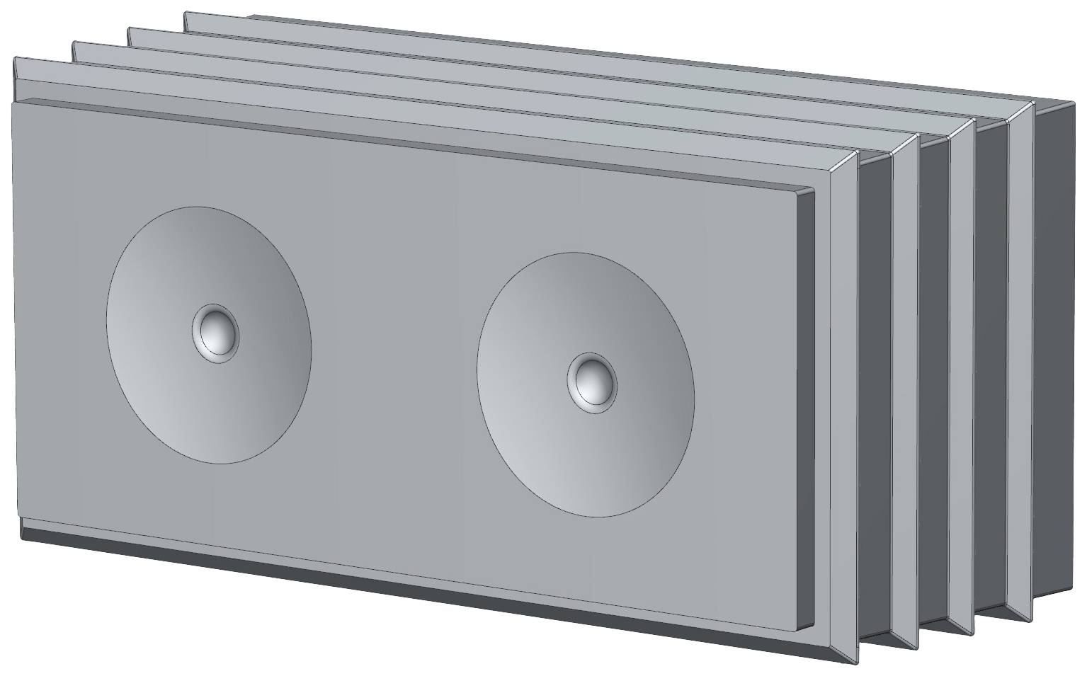 CONTA-CLIP KDS-DES 2X10,5 GR Dichtelement Thermoplastisches Elastomer Grau