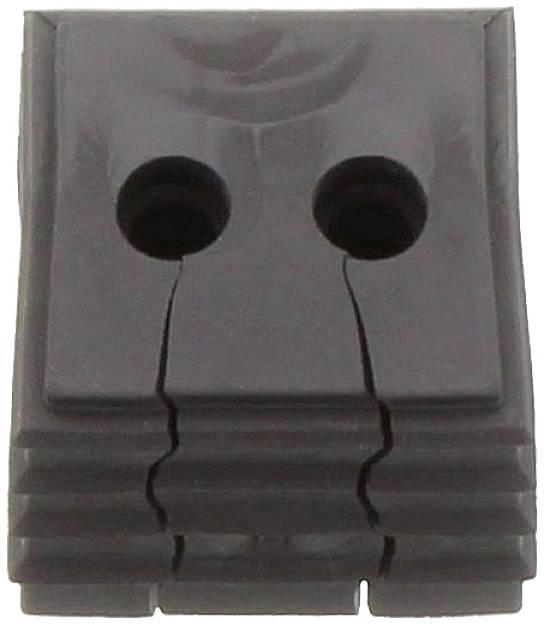 CONTA-CLIP KDS-DE 2X4-5 BK Dichtelement Thermoplastisches Elastomer Schwarz 10St.