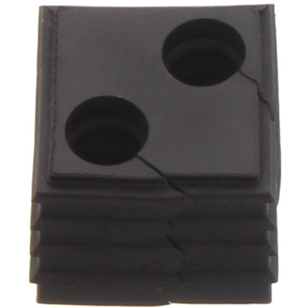 CONTA-CLIP KDS-DE 2X7 BK Dichtelement Thermoplastisches Elastomer Schwarz 10 St.