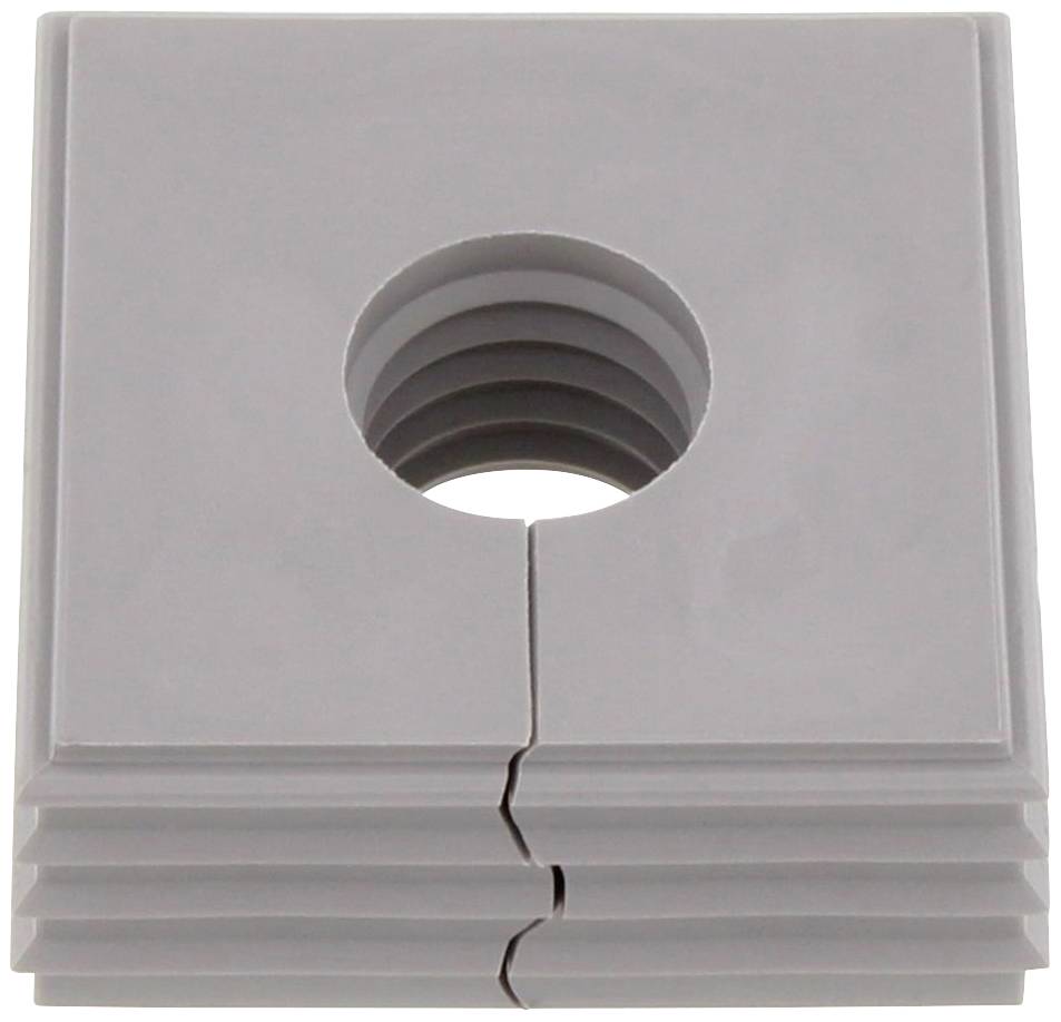 CONTA-CLIP KDS-DEG 15-16 GR Dichtelement Thermoplastisches Elastomer Grau