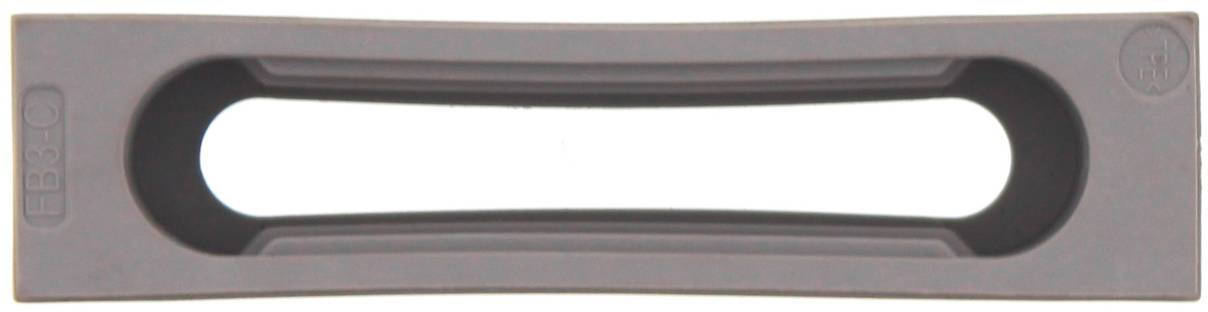 CONTA-CLIP KDS-DE-FB3/C GR Dichtelement Thermoplastisches Elastomer Grau