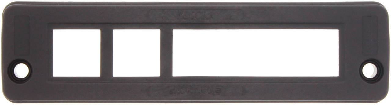 CONTA-CLIP KDS-SR-FB4/B BK Kabeldurchführung Polyamid 6.6 Schwarz