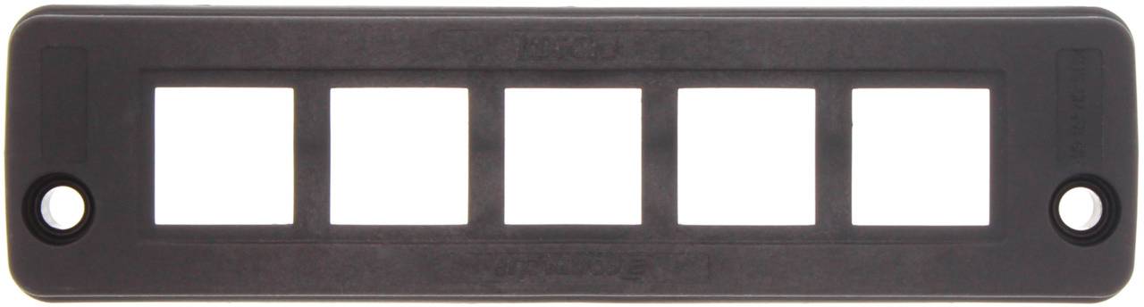 CONTA-CLIP KDS-SR-FB4/F BK Kabeldurchführung Polyamid 6.6 Schwarz