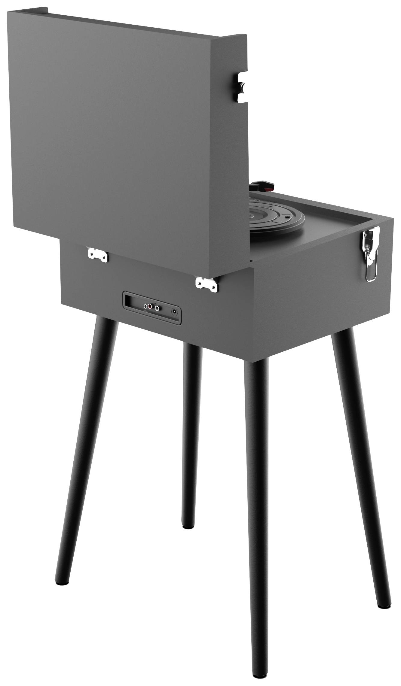 RYGHT ALTO USB-Plattenspieler Schwarz