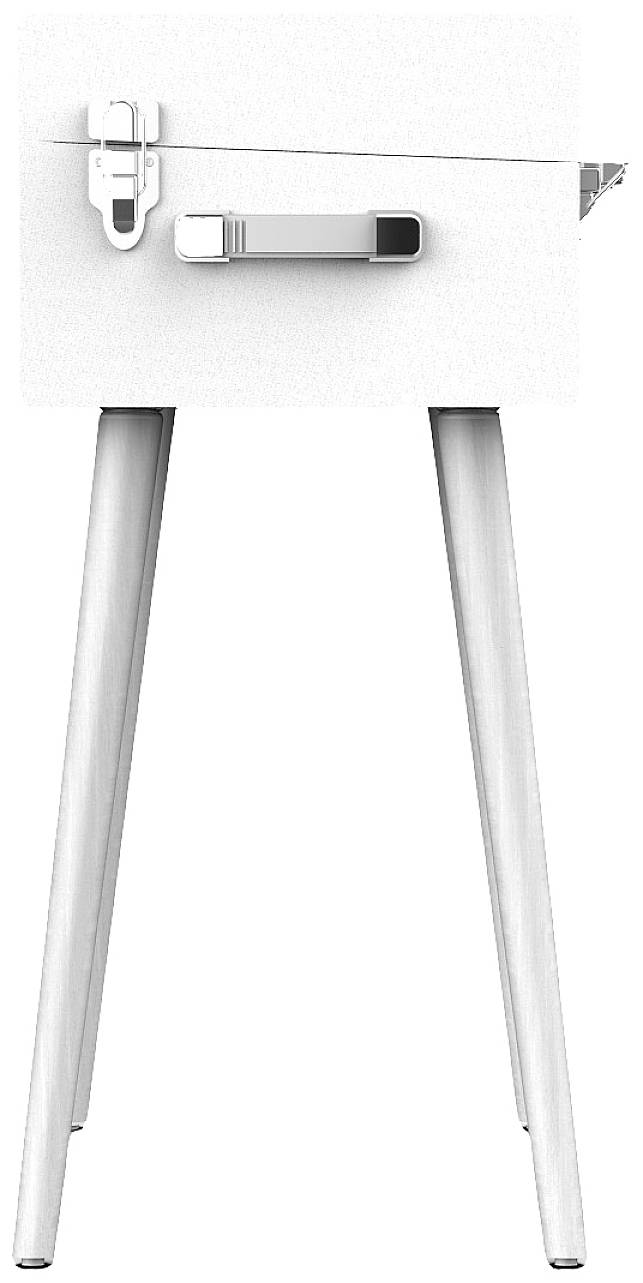 RYGHT ALTO USB-Plattenspieler Weiß