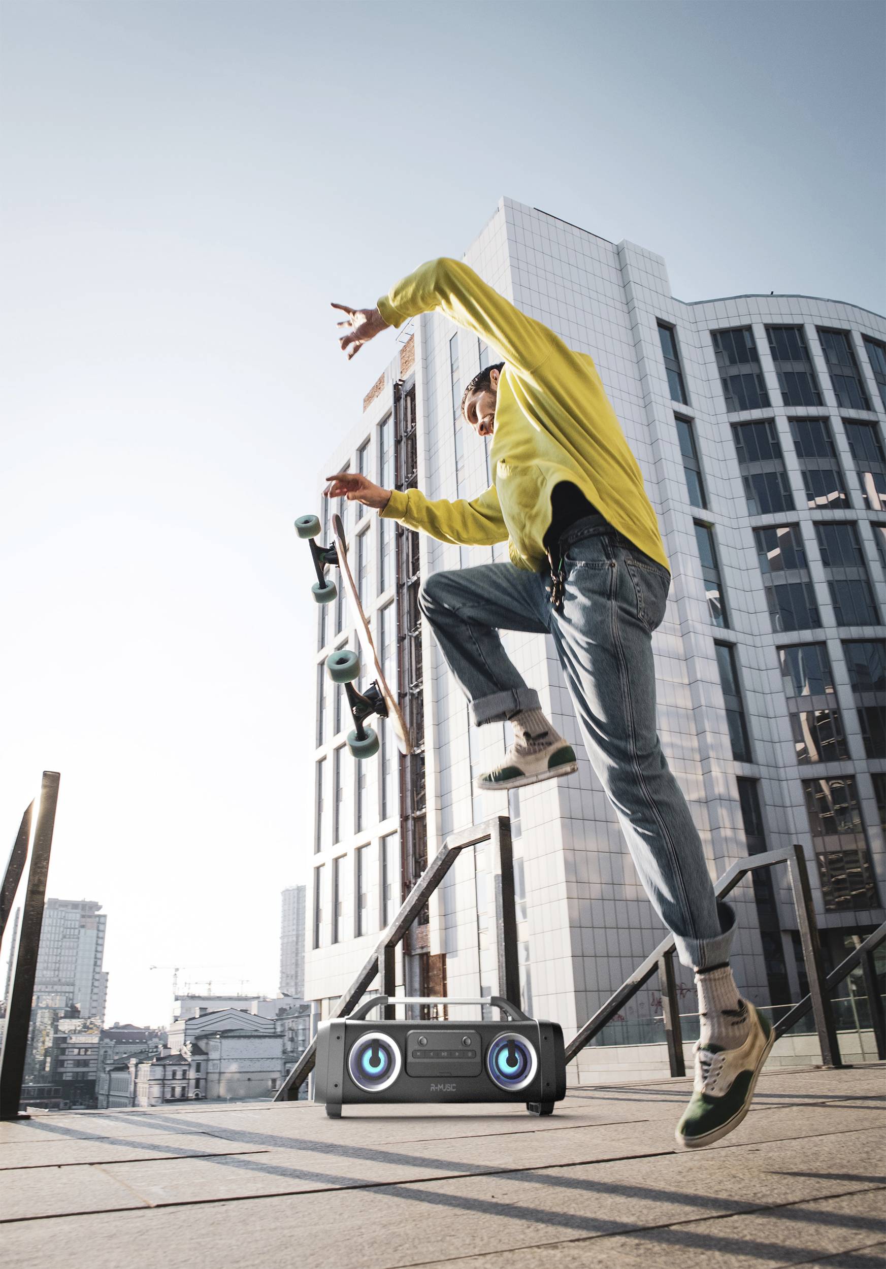 R-Music PLAYBOX Party Lautsprecher 1St.