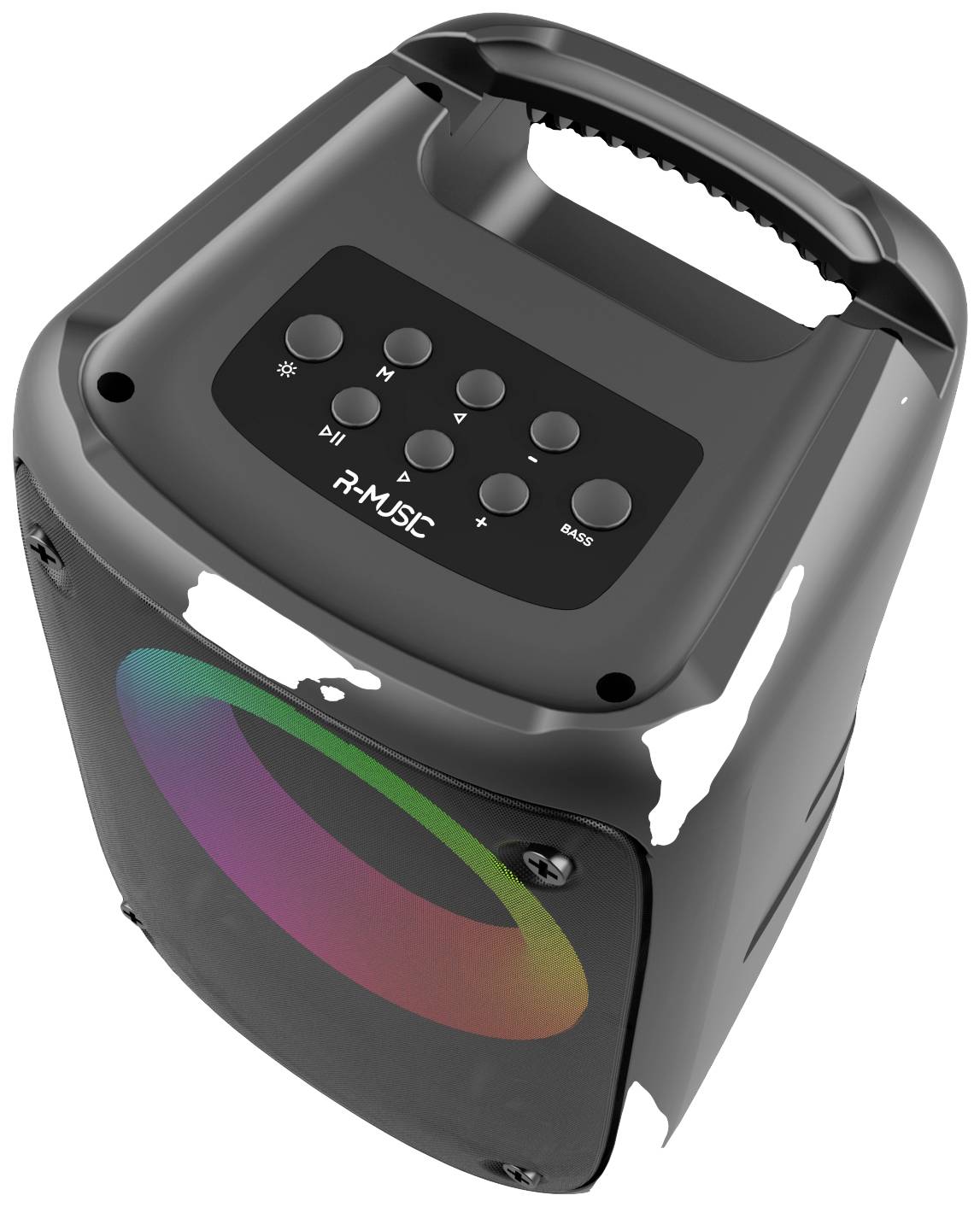 R-Music LED BOX Party Lautsprecher 1St.