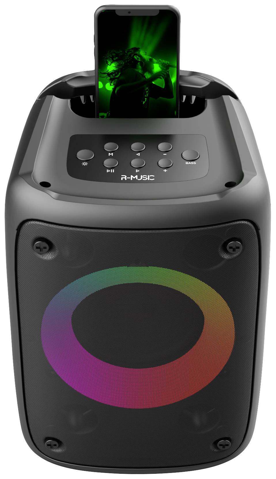 R-Music LED BOX Party Lautsprecher 1St.