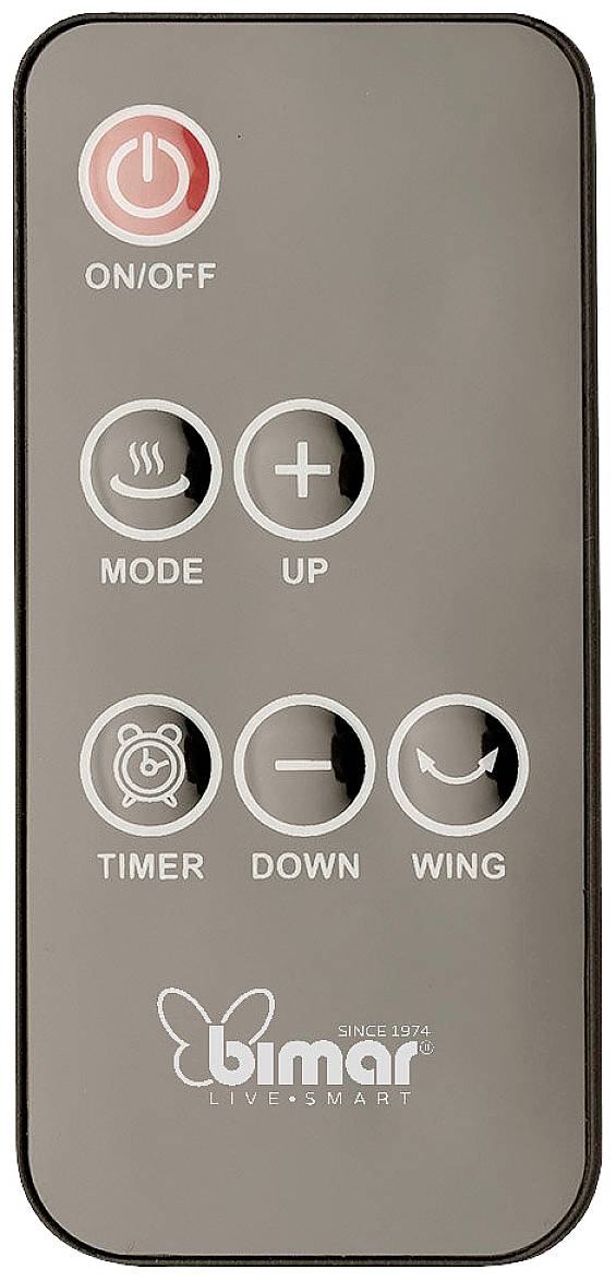 bimar HP126 Heizlüfter HP126 20 m² Weiß