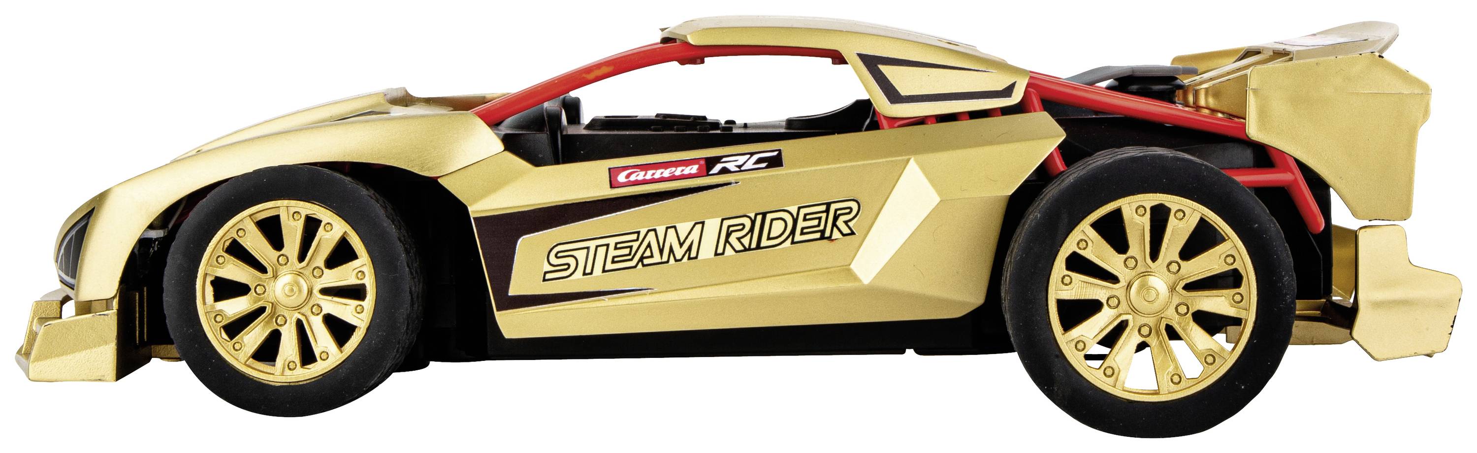 Carrera RC 370160145 Steam Rider 1:16 RC Einsteiger Modellauto Elektro Rennwagen
